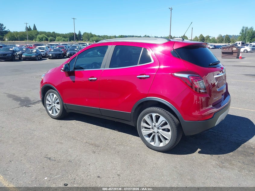 Vin: kl4cjasb7jb693647, lot: 46226835, buick encore preferred 20183