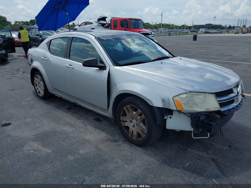 Vin: 1c3cdzab9dn756509, lot: 46226846, dodge avenger se 2013 img_1