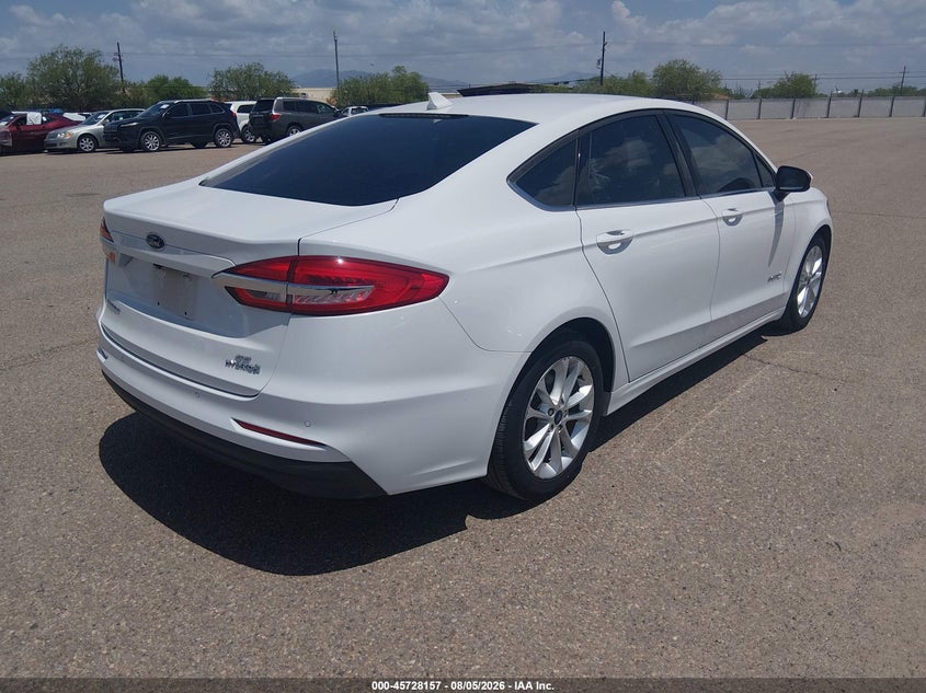 Vin: 3fa6p0lu3kr211609, lot: 46226856, ford fusion hybrid se 20194