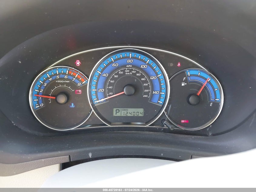 2009 SUBARU FORESTER auction photo 7