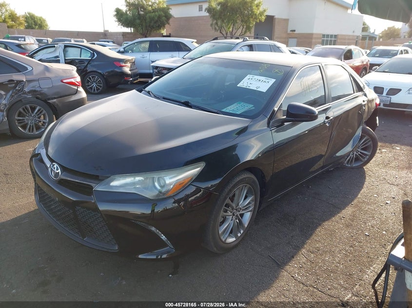 Vin: 4t1bf1fk2gu210085, lot: 46226864, toyota camry se 20162