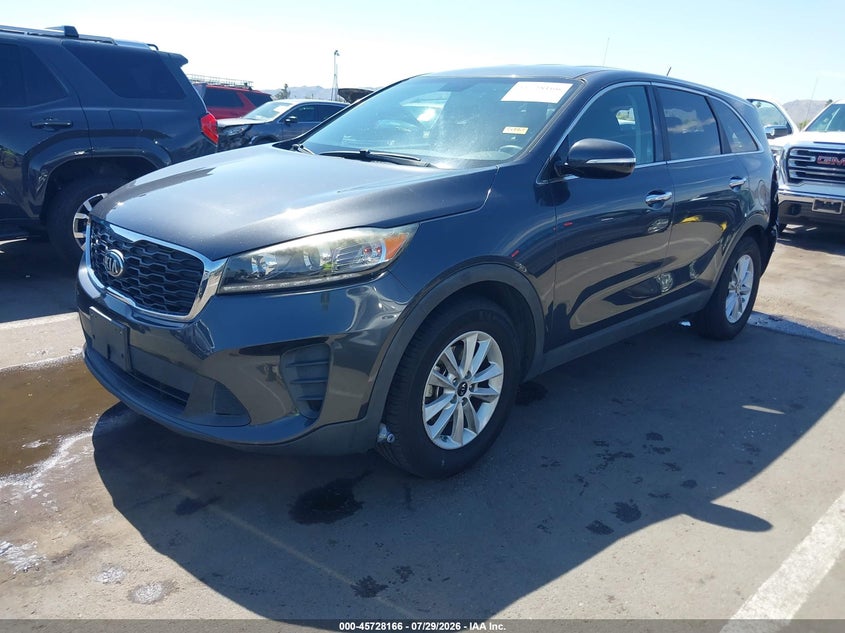 Vin: 5xypg4a55kg486152, lot: 46226865, kia sorento 3.3l lx 20192