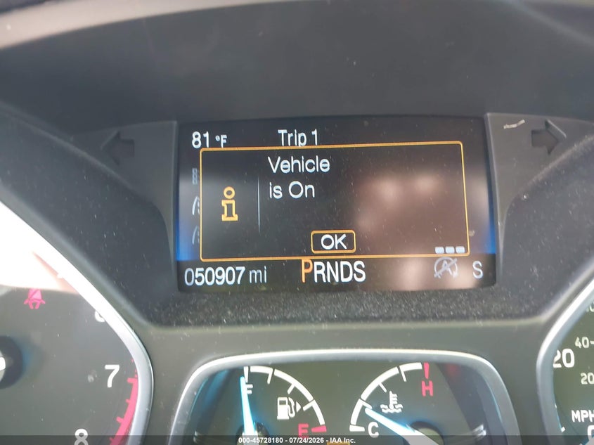 2018 FORD ESCAPE SPORT UTILITY VEHICLE 1.5L I-4 DI, DOHC, VVT, TURBO, 179HP