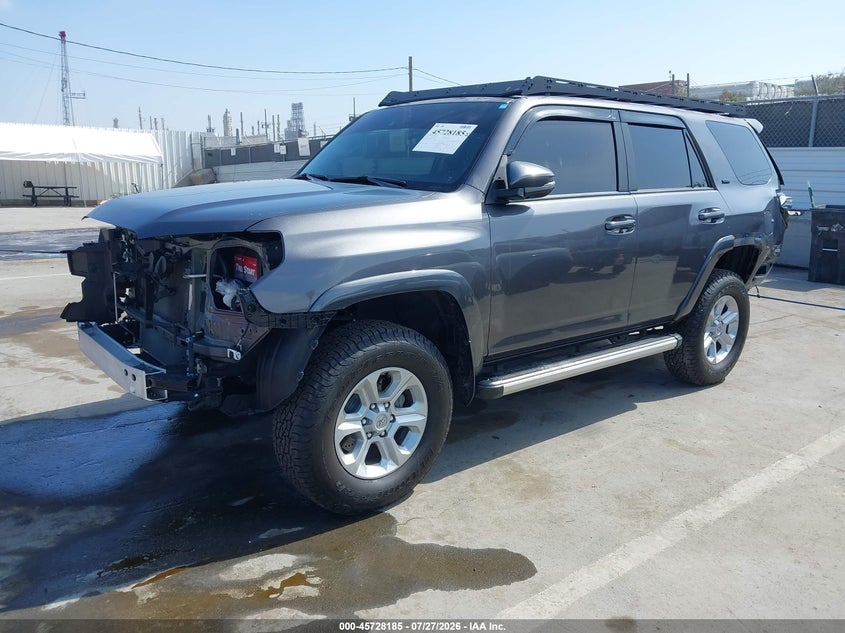 Vin: jtefu5jr1n5264214, lot: 46226884, toyota 4runner sr5 premium 20222