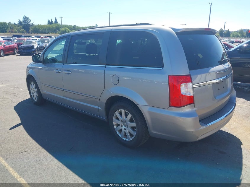 Vin: 2c4rc1ag1fr728361, lot: 46226891, chrysler town & country lx 20153