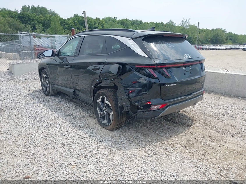 Vin: 5nmjecae6ph267851, lot: 46226892, hyundai tucson limited 20233