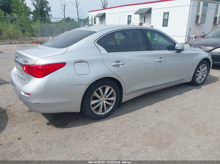 Vin: jn1cv7ar3gm253386, lot: 46226898, infiniti q50 2.0t premium 20164