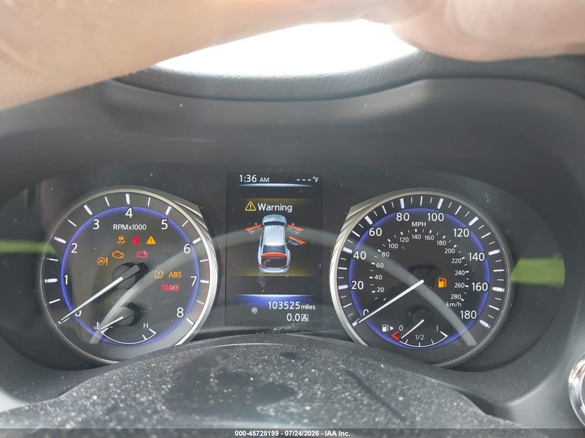 2016 INFINITI Q50 auction photo 7