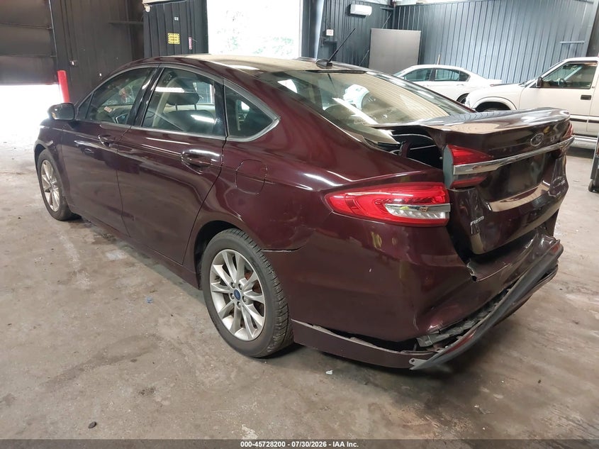 Vin: 3fa6p0h76hr401142, lot: 46226899, ford fusion se 20173