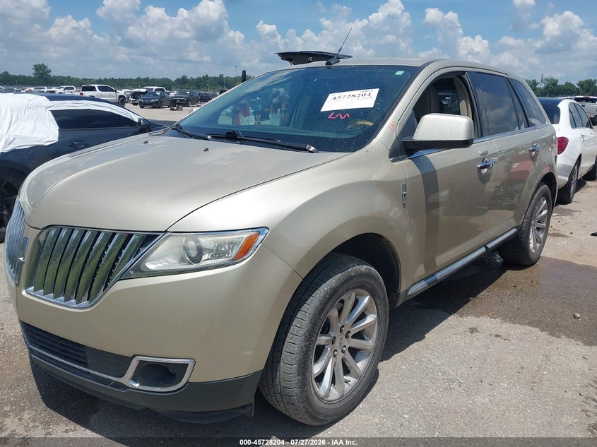 Vin: 2lmdj6jk8bbj12774, lot: 46226903, lincoln mkx 20112