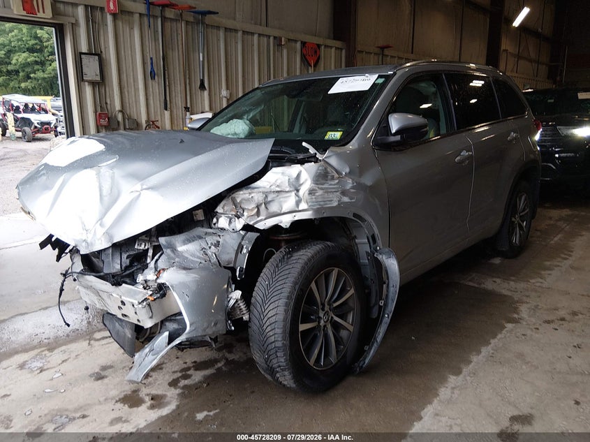 Vin: 5tdjzrfh3hs453498, lot: 46226908, toyota highlander xle 20172