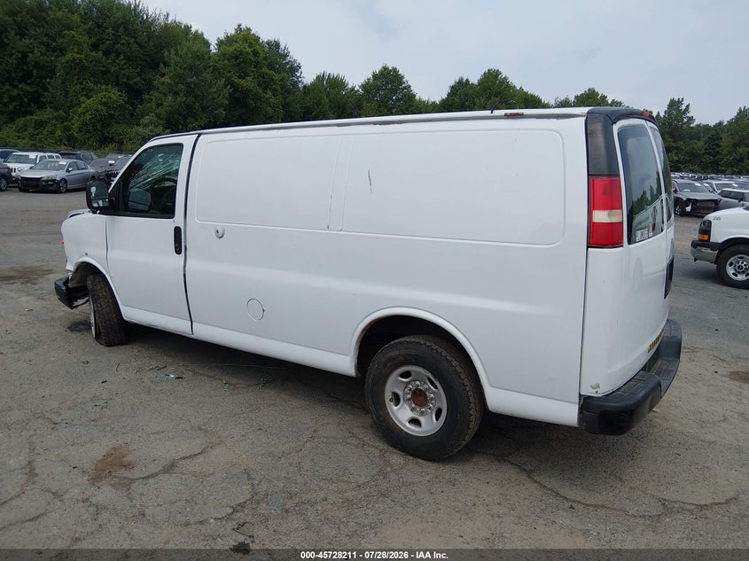 Vin: 1gcwgfca7c1197387, lot: 46226910, chevrolet express 2500 work van 20123