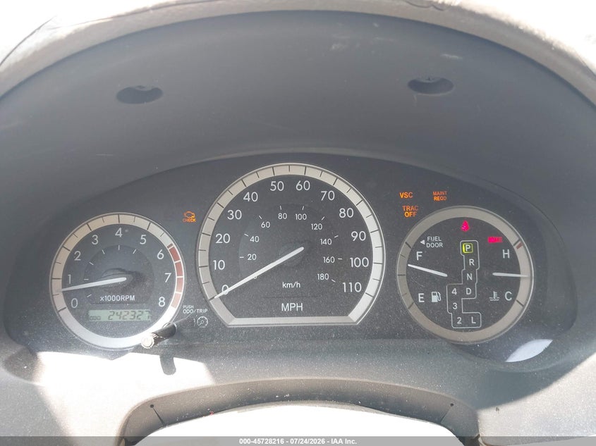 2005 TOYOTA SIENNA auction photo 7