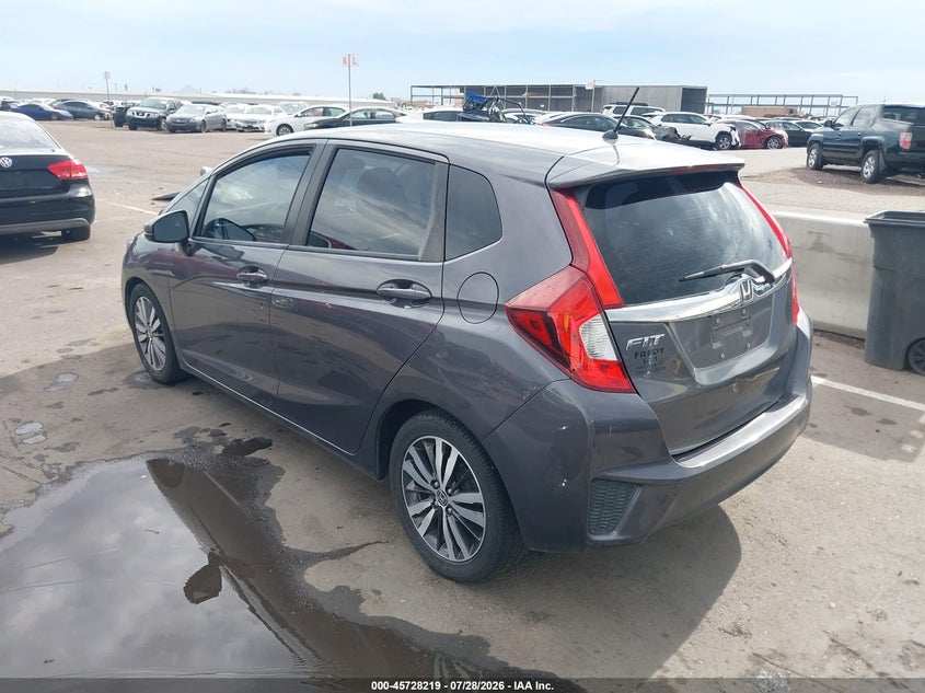 Vin: 3hggk5h84fm770953, lot: 46226918, honda fit ex/ex-l 20153