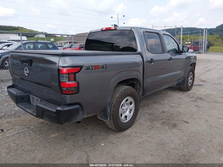 Vin: 1n6ed1ek3nn694877, lot: 46226919, nissan frontier s 4x4 20224