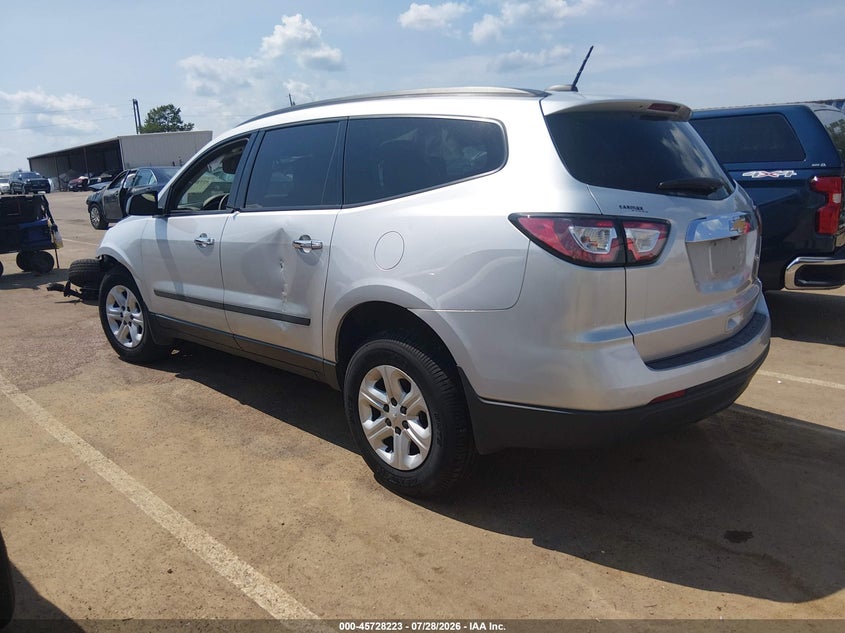 Vin: 1gnkvfed8hj264413, lot: 46226922, chevrolet traverse ls 20173