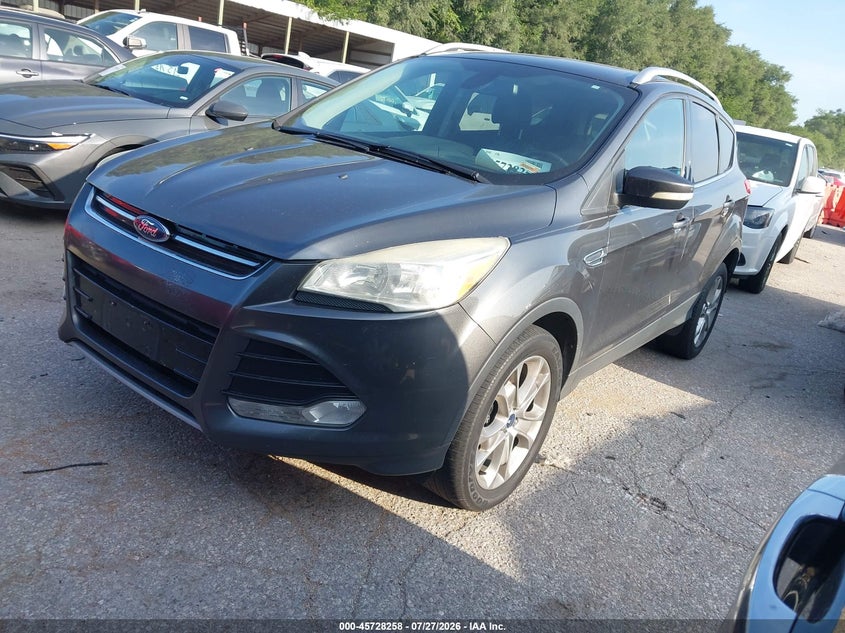 Vin: 1fmcu9jx1fuc87945, lot: 46226957, ford escape titanium 20152