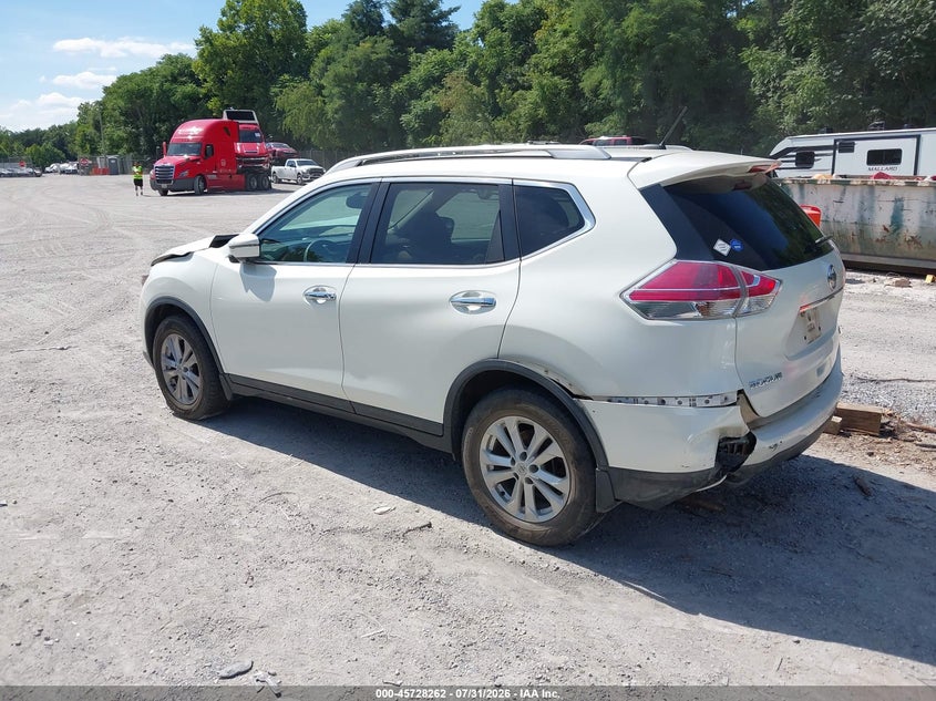 Vin: 5n1at2mv8gc809098, lot: 46226961, nissan rogue sv 20163