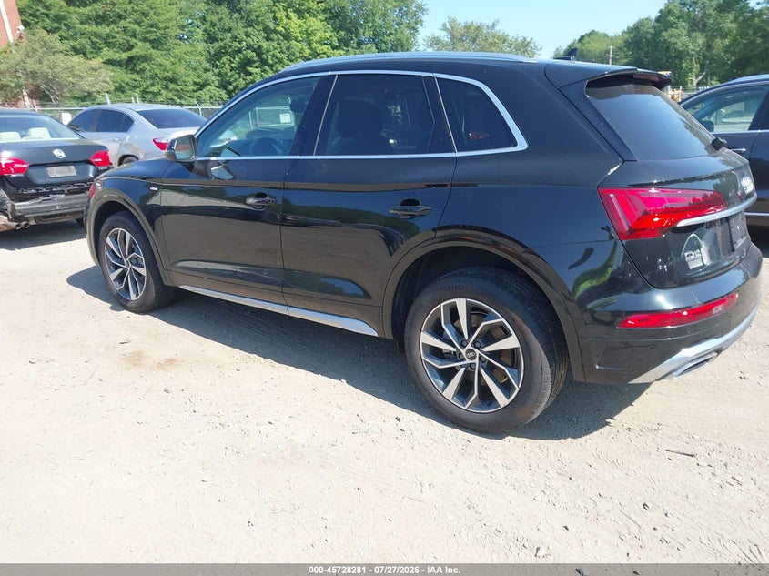 Vin: wa1gaafy9p2144542, lot: 46226980, audi q5 premium 45 tfsi s line quattro 20233