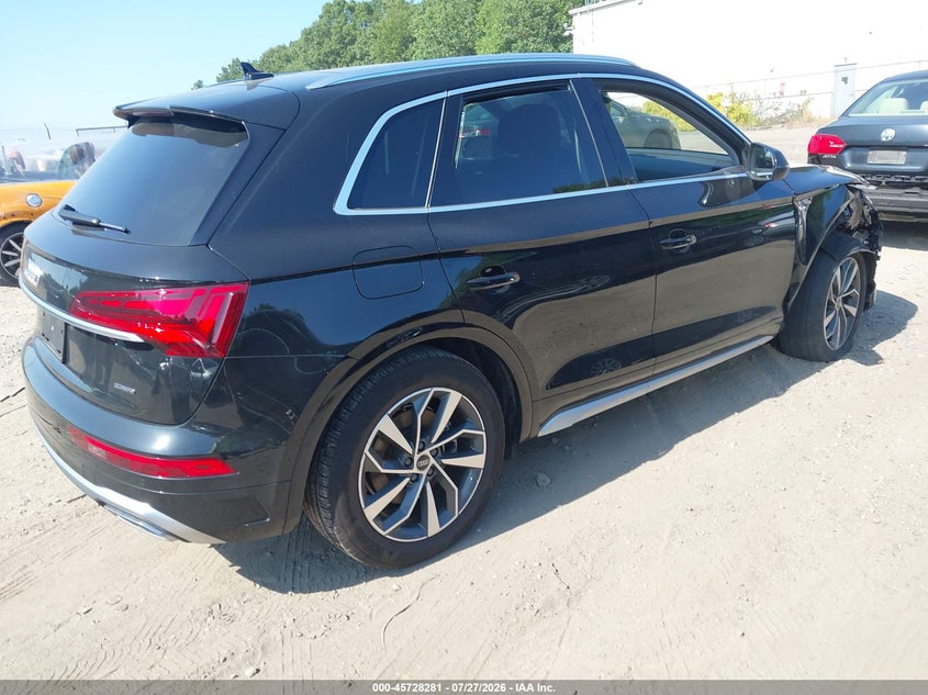 Vin: wa1gaafy9p2144542, lot: 46226980, audi q5 premium 45 tfsi s line quattro 20234