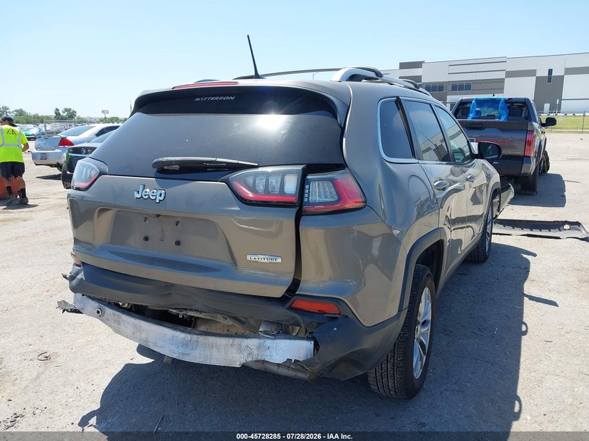2019 JEEP CHEROKEE auction photo 4