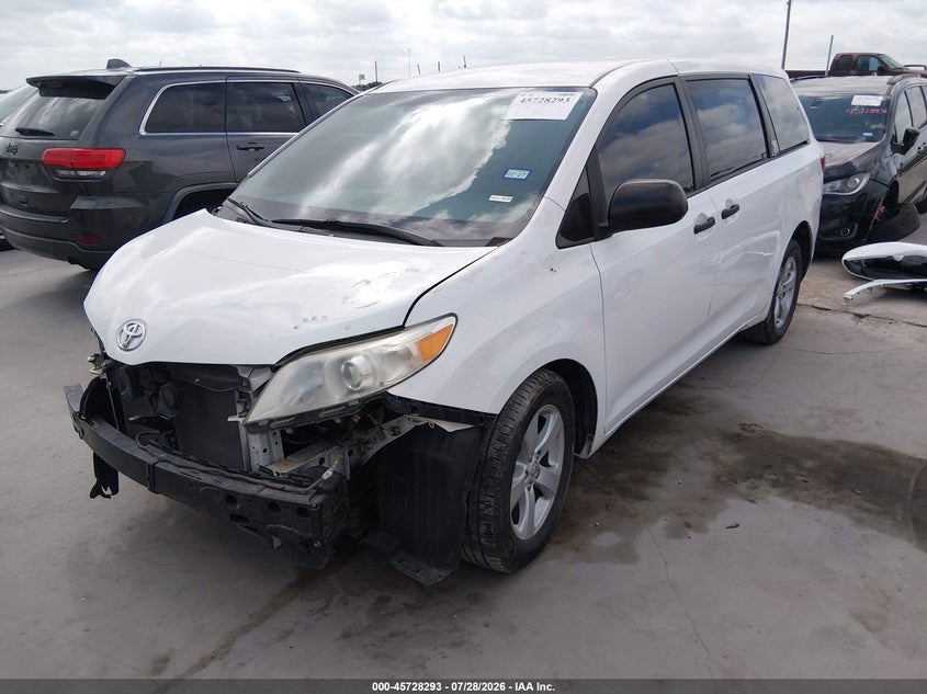 Vin: 5tdzz3dc3hs860423, lot: 46226992, toyota sienna l 7 passenger 20172