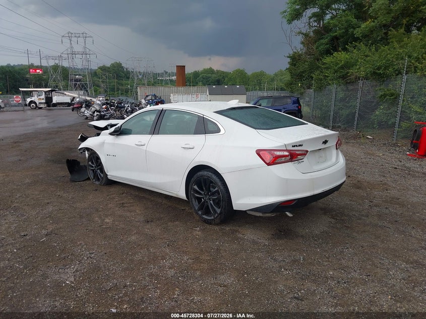 Vin: 1g1zd5st8pf186774, lot: 46227003, chevrolet malibu fwd 1lt 20233