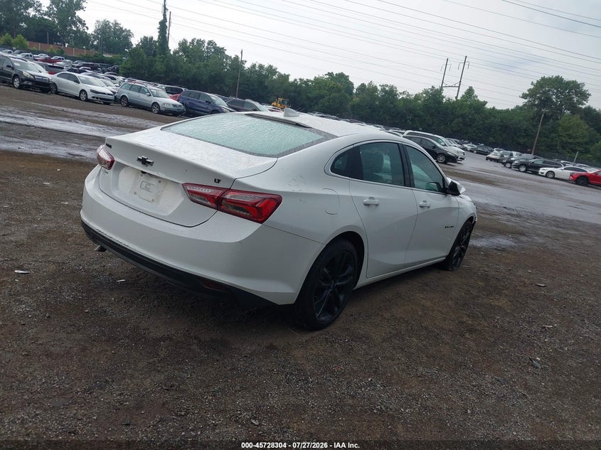 Vin: 1g1zd5st8pf186774, lot: 46227003, chevrolet malibu fwd 1lt 20234