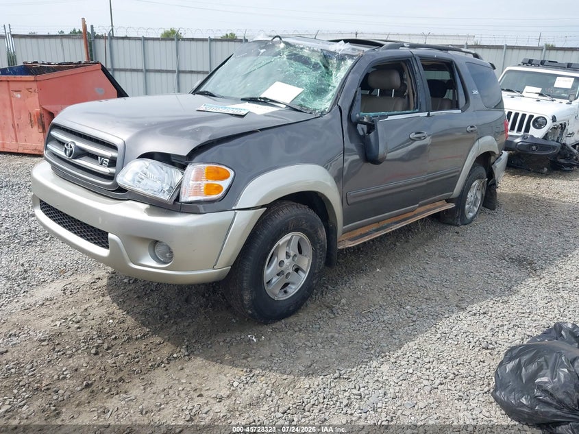 2003 TOYOTA SEQUOIA — zdjęcie 2