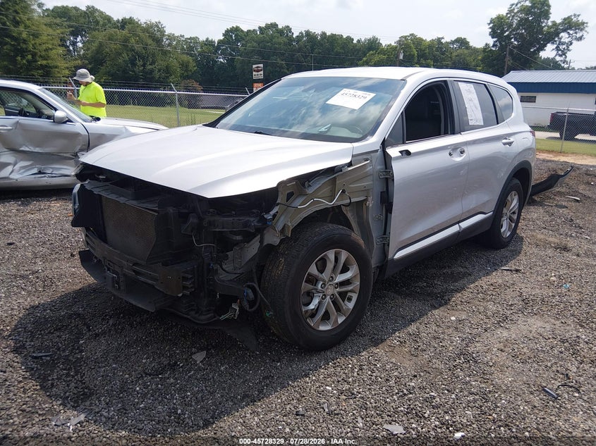 Vin: 5nms23ad3kh103051, lot: 46227028, hyundai santa fe se 20192