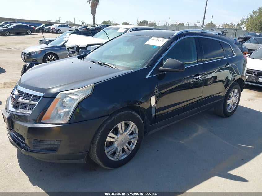Vin: 3gyfnde39cs505578, lot: 46227031, cadillac srx luxury collection 20122