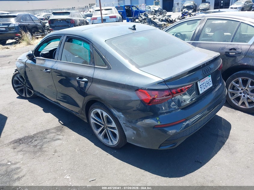 Vin: waugudgy8sa064836, lot: 46227040, audi a3 premium 40 tfsi quattro s tronic 20253