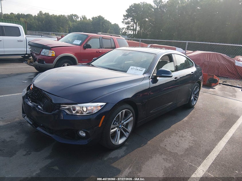 Vin: wba4b1c52gg243283, lot: 46227059, bmw 435i gran coupe 20162