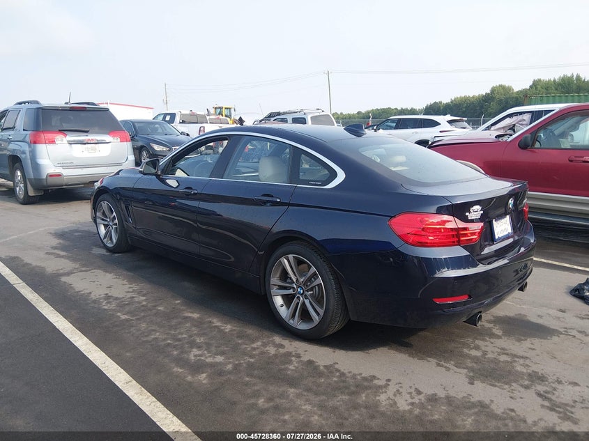 Vin: wba4b1c52gg243283, lot: 46227059, bmw 435i gran coupe 20163