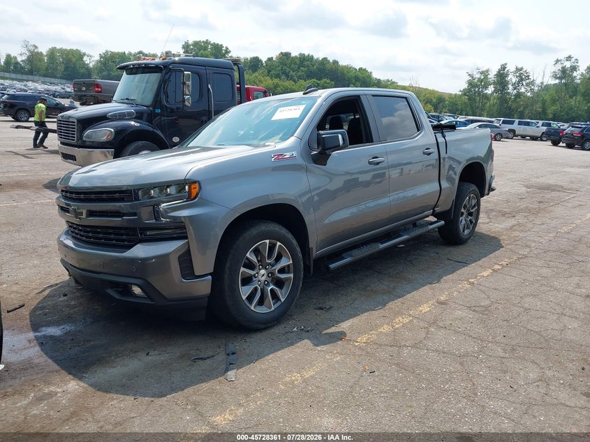 Vin: 1gcuyeedxmz230519, lot: 46227060, chevrolet silverado 1500 4wd  short bed rst 20212