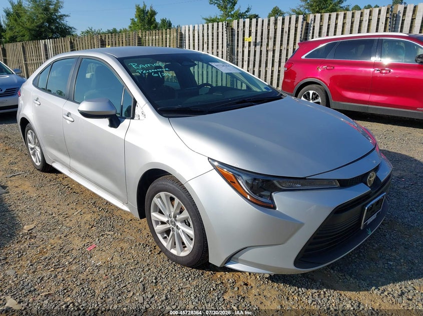 2026 TOYOTA COROLLA auction photo 1