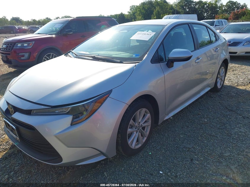 2026 TOYOTA COROLLA auction photo 2