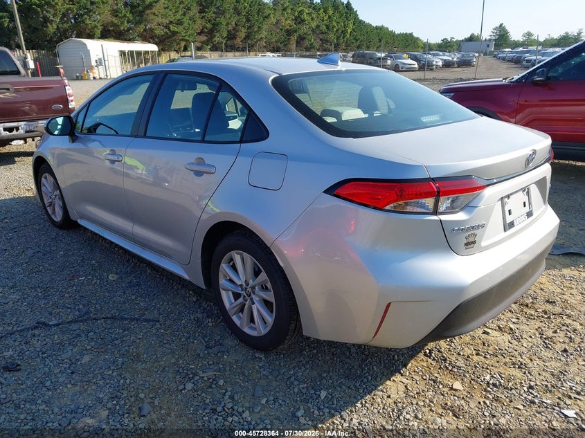 2026 TOYOTA COROLLA auction photo 3