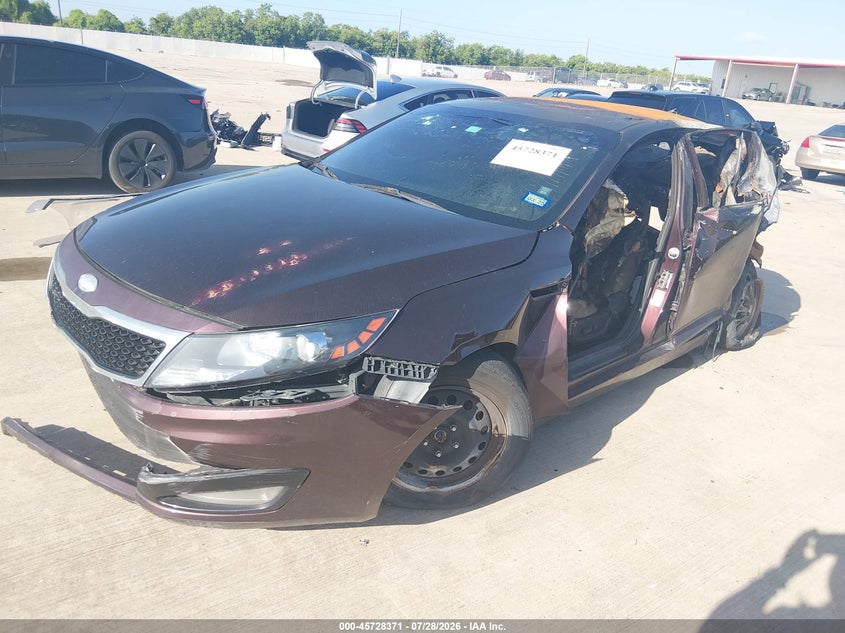 Vin: 5xxgm4a70dg126580, lot: 46227070, kia optima lx 20132