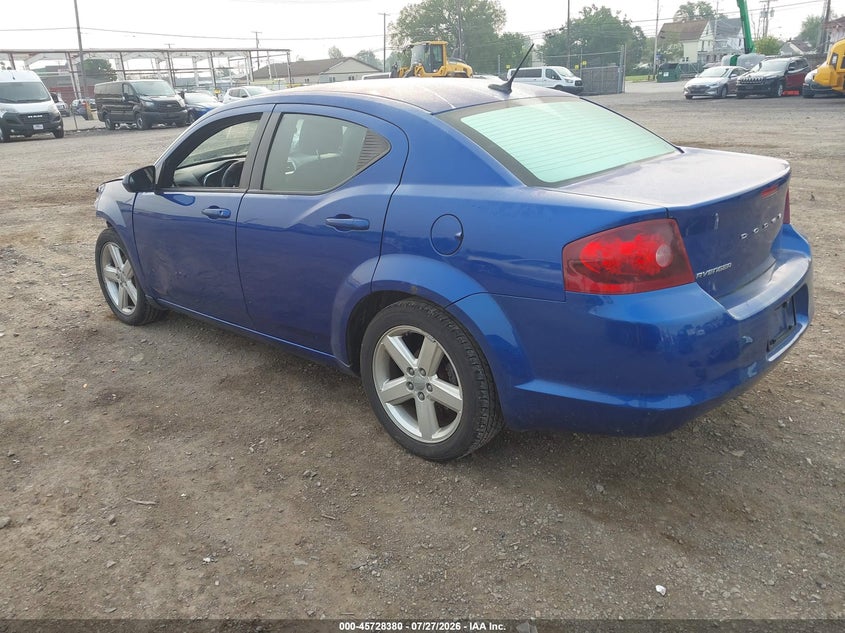 Vin: 1c3cdzcb1cn148298, lot: 46227079, dodge avenger sxt 20123