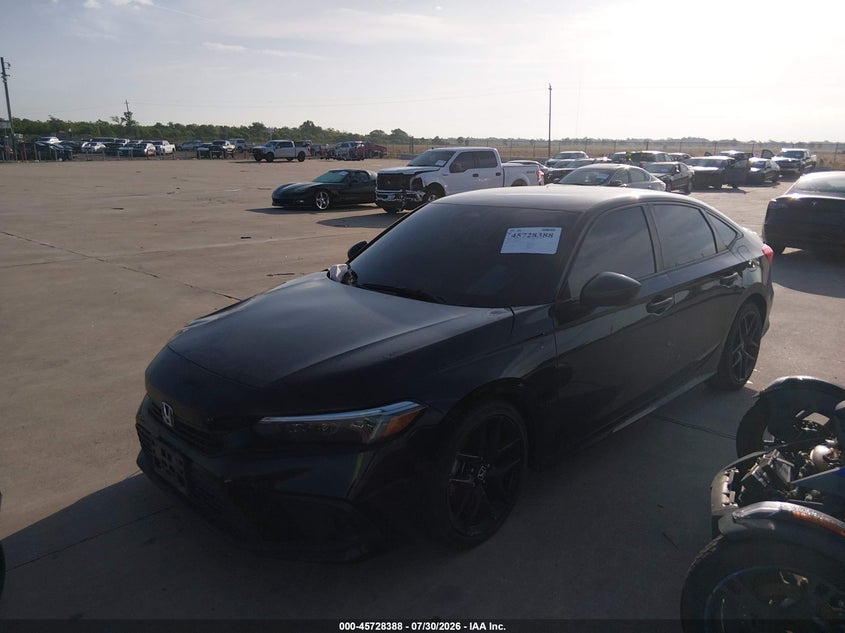 Vin: 2hgfe2f5xrh579549, lot: 46227087, honda civic sport 20242