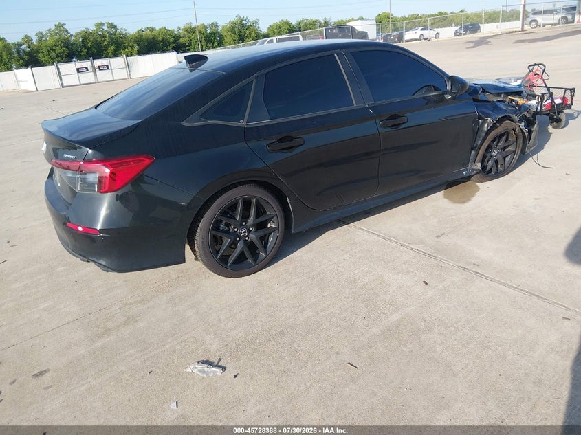 Vin: 2hgfe2f5xrh579549, lot: 46227087, honda civic sport 20244