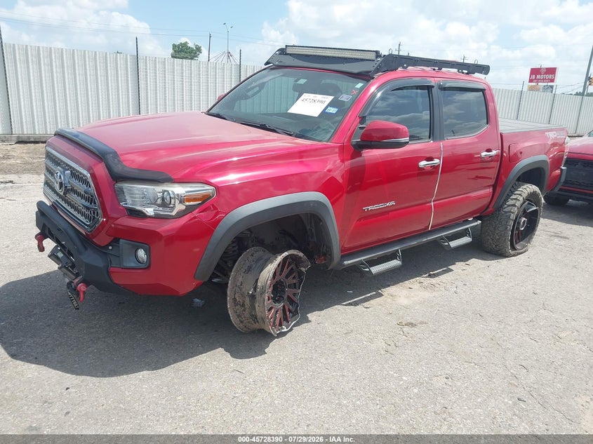 Vin: 5tfcz5an5hx098892, lot: 46227089, toyota tacoma trd off road 20172