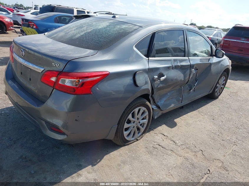 2019 NISSAN SENTRA auction photo 4