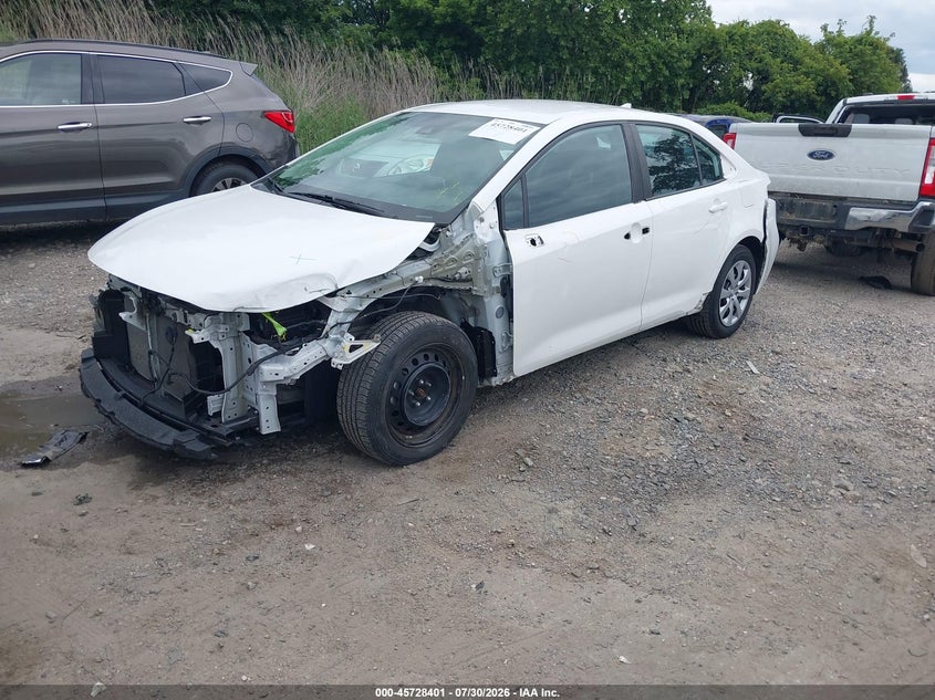 Vin: 5yfepmae1mp176182, lot: 46227100, toyota corolla le 20212