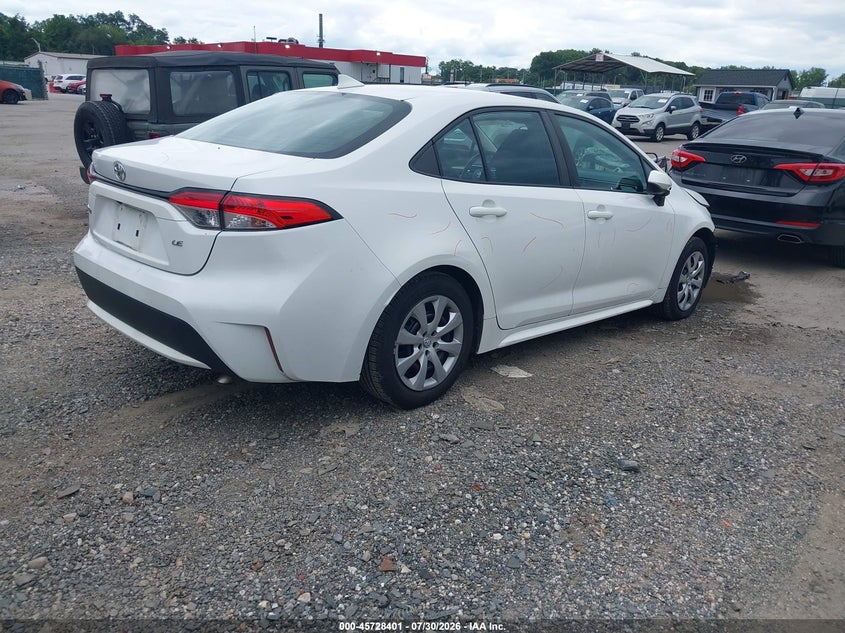 Vin: 5yfepmae1mp176182, lot: 46227100, toyota corolla le 20214