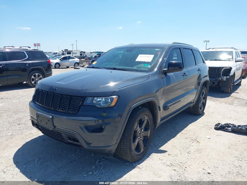 2018 Jeep Grand Cherokee Upland 4X4, Удар сзади, IAAI, VIN 1C4RJFAG3JC421388 — фото 2