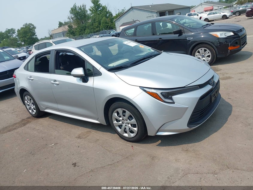 Vin: jtdbcmfe0s3099205, lot: 46227105, toyota corolla hybrid le 2025 img_1