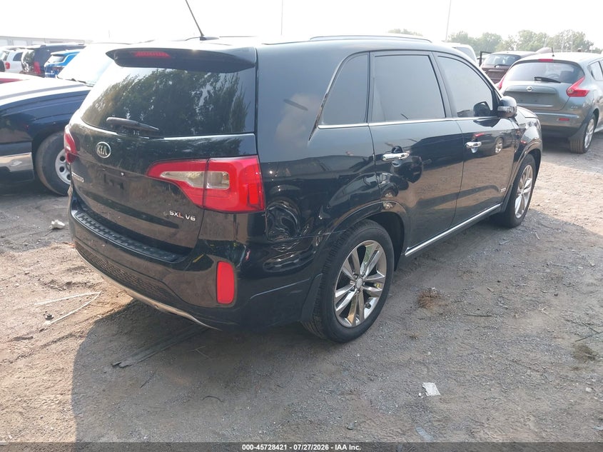 Vin: 5xykwda70fg652842, lot: 46227120, kia sorento limited v6 20154