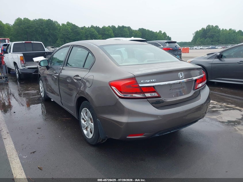 Vin: 2hgfb2f54eh534030, lot: 46227128, honda civic lx 20143